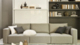 Click to view / Swing adjustable sofa wall bed unit
